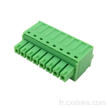 Terminal de purge de type Push-Type de type Push-Type de 3,81 mm